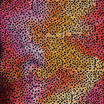 Preview: Cricut 2006773 Infusible Ink Transferfolie rainbow cheetah